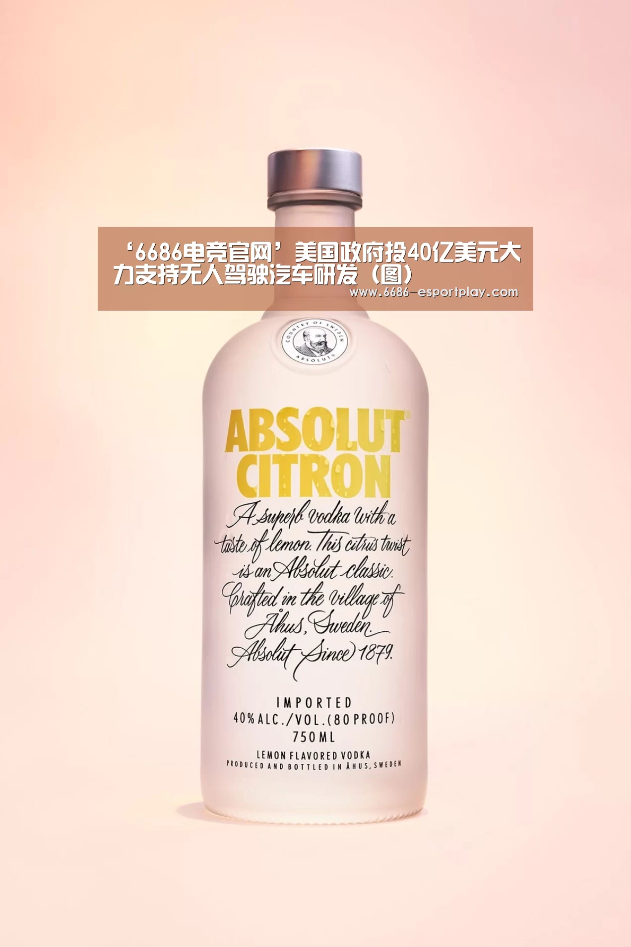 ‘6686电竞官网’美国政府投40亿美元大力支持无人驾驶汽车研发(图)(图3) 6686体育平台